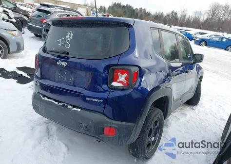 2017 Jeep Renegade Sport 4X4 z USA, uszkodzony, nr VIN ZACCJBAB3HPG51148